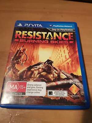 Resistance Burning Skies Ps Vita Game • $49.99