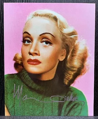 NICE! Marlene Dietrich Autograph JSA CERTIFIED 8x10 Signed Photo STAR ACTRESS • $112.50