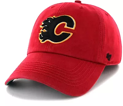 CALGARY FLAMES NHL '47 BRAND Hat Adult Large L Franchise Fitted Cap $30 NWT • $22.99