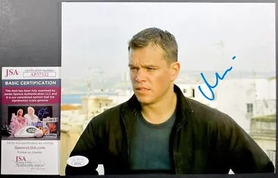 Matt Damon Signed The Bourne Ultimatum Jason Bourne 8x10 Photo C JSA COA • $99.95