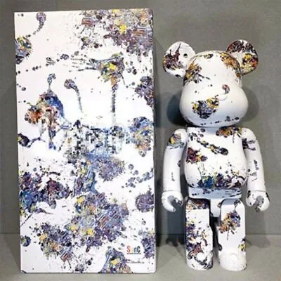 Bearbrick 400% Action Figure 28cm Violent Bear Surfing Hajime Sorayama Toys Gift • £39.46