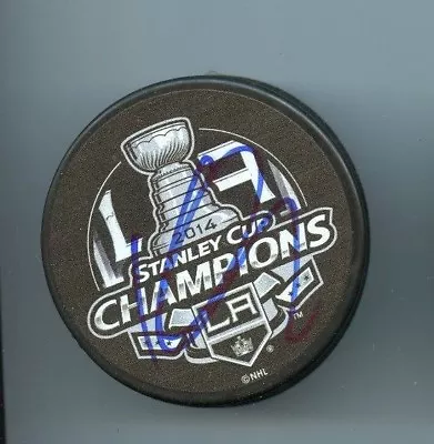 KYLE CLIFFORD SIGNED LOS ANGELES LA KINGS 2014 STANLEY CUP CHAMPS PUCK W/ COA • $39.99