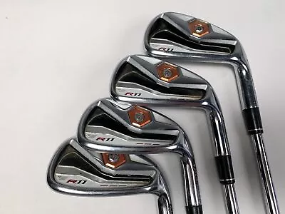 Taylormade R11 Iron Set 6-PW (No 8) KBS 90g Stiff Steel Mens RH • $185.59