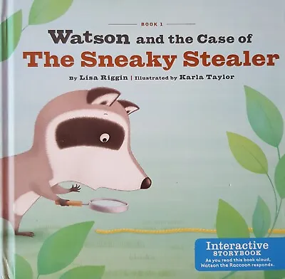 Hallmark Interactive Book - Watson And The Case Of The Sneaky Stealer Book • £4