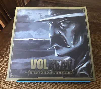 Volbeat Promo Flat Outlaw Gentlemen & Shady Ladies 12 X 12 Replica Album Cover • $4.99