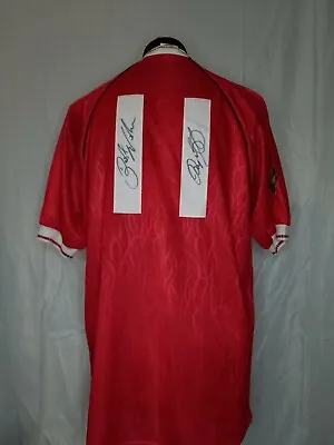 Manchester United Man Utd Number 11 Retro 90 92 Shirt Signed Ryan Giggs • £150