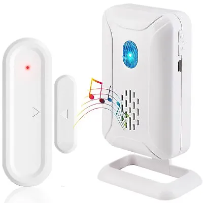 Door Chime Wireless Door Open Sensor Window Alarm 918 FT 36 Melodies Home Secure • $19.86