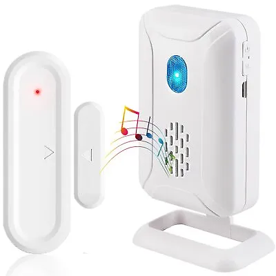 Door Open Alarm Sensor Bell 36 Chime 4 Volume Levels Welcome For Store Business • $25.11