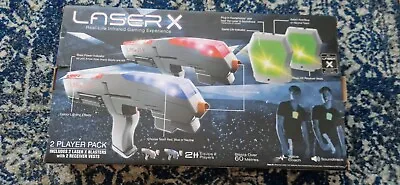 Laser X Double Morph Blasters Laser Tag Set - 88042 • £9.99