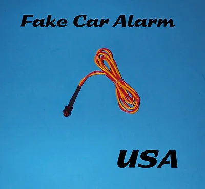 Fake Car Alarm Led Light- Blue Blinking Theft Deterrent • $5.99