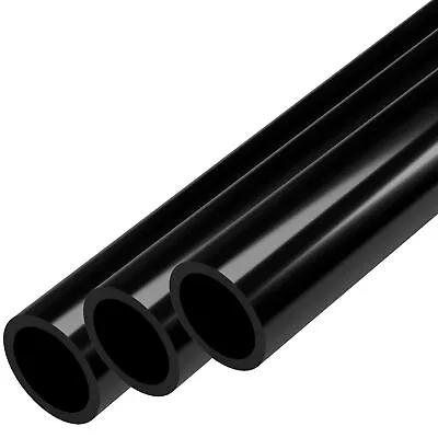 3/4 Sch 40 Furniture Grade PVC Pipe 40 L Black (3-PK) FORMUFIT-Made In US • $24.99