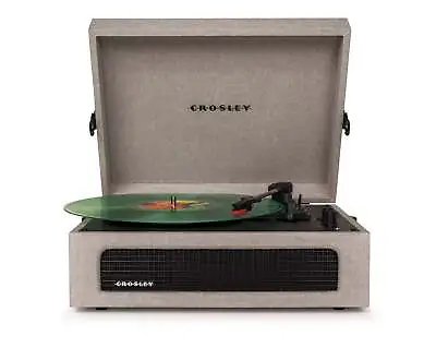 Crosley Voyager Bluetooth Portable Turntable - Grey • $195.95