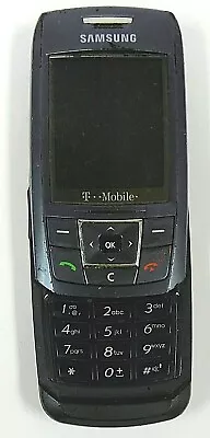 Samsung SGH-T429 - Blue And Black ( T-Mobile ) Rare Cellular Slider Phone - READ • $13.59