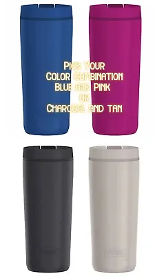 New Thermos 2 Pack - 18 Oz Travel Tumblers Hot & Cold Stainless Steel • $19.99