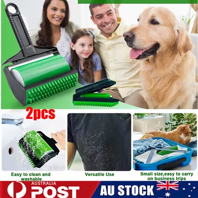 2pcs Stick It Roller - Stick It Roller Pet Hair Remover Reusable Washable Stick • $16.98