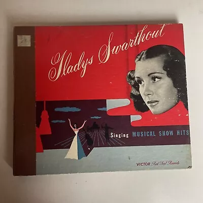 10  78 RPM 4 Record Set-Gladys Swarthout-Singing Musical Show Hits/RCA M935 • $10