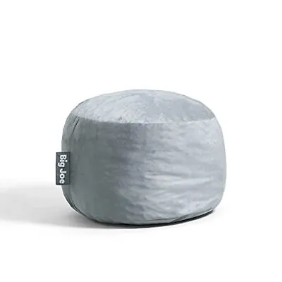 $52.58 • Buy Big Joe Fuf Small Foam Filled Bean Bag Chair Gray Plush 2ft
