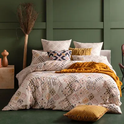 Kas Kana Quilt Cover Set Neutral • £24.16