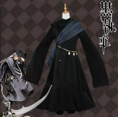 $73.99 • Buy Black Butler Circus Sebastian Michaelis Undertaker Ciel Phantomhive Cosplay  &