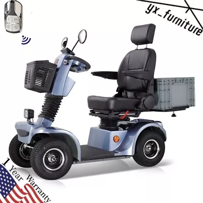 4 Wheel Travel Mobility Scooter 500W Powered 48V 20AH Battery For Older People • $1899