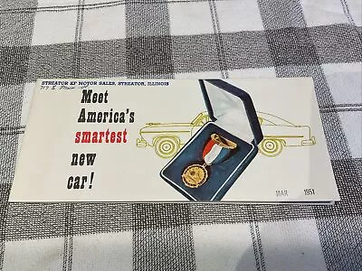 1951 Kaiser Frazer Henry J New Car Sales Brochure Original • $24