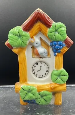 Vintage Birdhouse Coo Coo Clock Made In Occupied Japan Wall Pocket  • $25