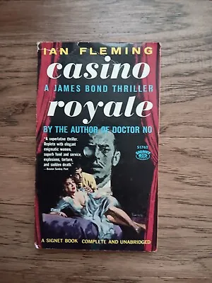 Casino Royale By Ian Fleming Signet Pb 1960 1st Printing • $38