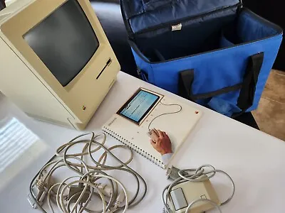 Apple Macintosh 128K M0001 Computer With Mouse No Keyboard. Case Included. 1984 • $509.80