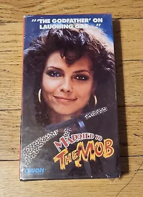 Married To The Mob VHS Sealed 1989 Michelle Pfeiffer Orion Home Video • $5