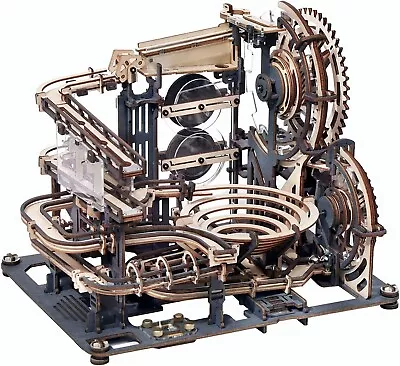 Robotime Marble Run 294-Piece Wooden Puzzle Marble Maze STEM Toy For Teens Adult • $59.99