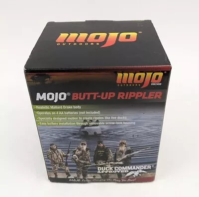 Mojo Outdoors Butt Up Rippler Realistic Mallard Drake Decoy HW2459 Duck Hunting • $34.95