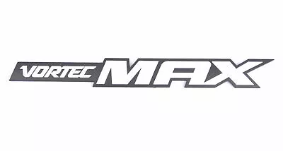 One New Vortec Max Logo Emblems Logo 3D Badge Decal Nameplate White • $14.99