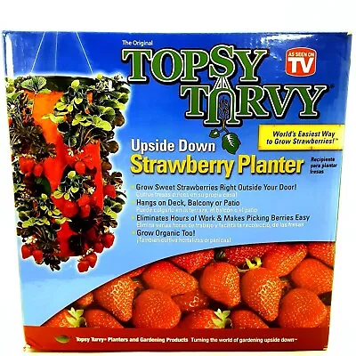 Original Topsy Turvy Upside Down Strawberry Planter As Seen On TV New In Box • $12.99