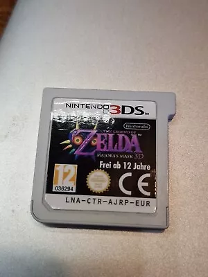 The Legend Of Zelda: Majora's Mask 3D Nintendo 3DS - PAL -Cart Only - Tested • £26.95