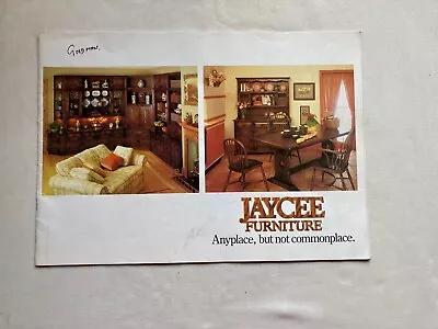 Vintage 1970s Jaycee Furniture Brochure / Catalogue 24 Pages Good Condition • £1.99