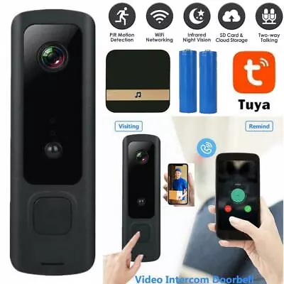 HD Wireless Door Bell Camera With Chime WiFi Ring Doorbell Security Camera 720P • $56.99