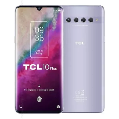 TCL 10 Plus 64GB Factory Unlocked GSM SIM Smartphone + 3 Free Months Service • $119.99