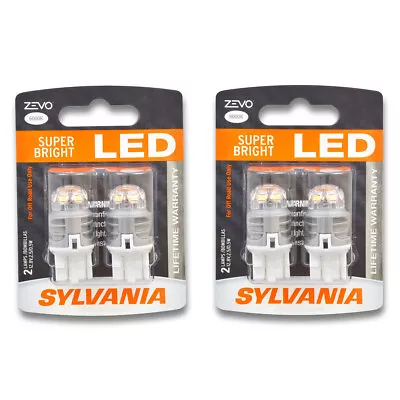 Sylvania ZEVO - Two 2 Packs - 7444LED LED Bulb Brake Side Marker Turn Signal Eo • $41.19