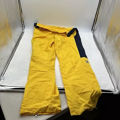 Vintage 2001? Tommy Hilfiger Men's Size Medium Windbreaker Track Pants Yellow • $24.99