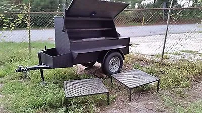 $7999 • Buy Rotisserie Pro BBQ Business Smoker Grill Food Truck Catering Trailer Concession