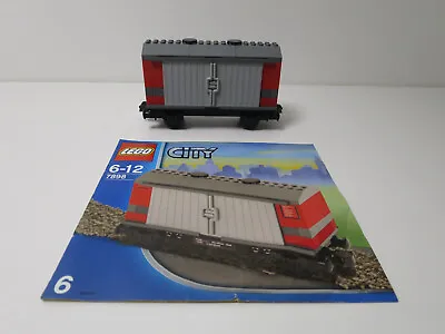 £42.24 • Buy (L12 / 3) LEGO Freight Car From 7898 RC Railway 9 Volt 10020 60052 60098 