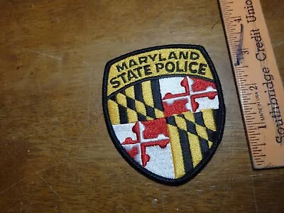 Maryland State  Police Department State Trooper  Obsolete Patch Bxaa#20 • $7.99