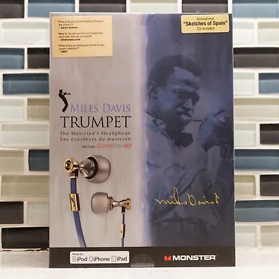 RARE/NEW - Monster Miles Davis Trumpet Jazz In-Ear Only Headphones • $399.95