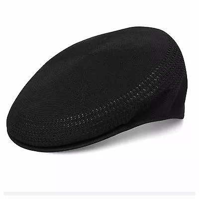 Mens Cap Mesh Flat Ivy Cap Newsboy Hat Vent-air Golf Hiking Fishing  Driving • $12.99