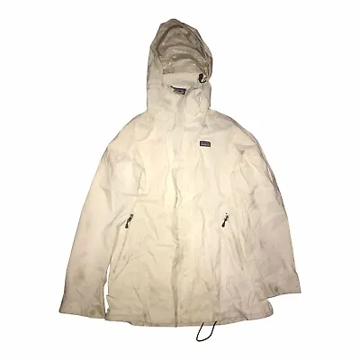 Patagonia Womens Torrentshell H2NO Tan Hooded Rain Shell Jacket Coat XS C33 • $56.70