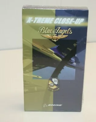 X-Treme Close-Up Blue Angels Boeing VHS Movie 2001 Narrated By James Elliot New • $6.99
