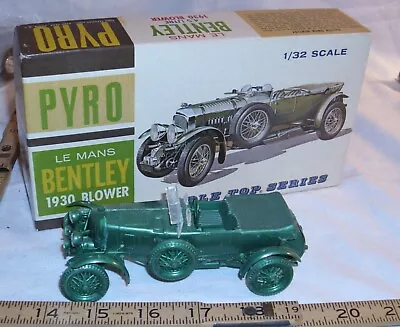 Pyro Lemans Bentley 1930 Blower Car Model Built Up With Box • $19.99