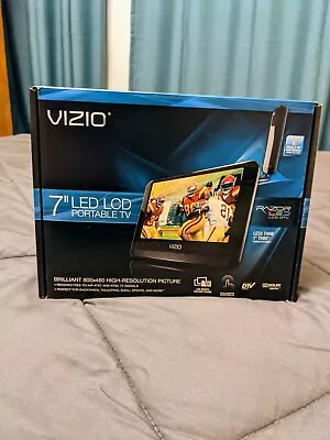 Vizio VMB070 7  Edge Lit Razor LED LCD Portable TV (New) $75 Black Friday Sale!! • $75