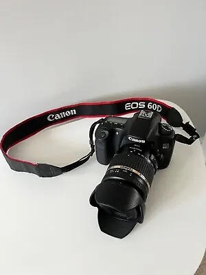 Canon EOS 60D Body 18.0MP Digital SLR Camera - Black + Accessories  • £400