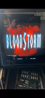 BloodStorm JAMMA ARCADE PCB By Strata - Tested & Working Well • £250